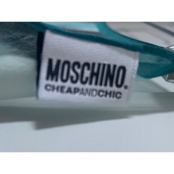 Moschino Cheap And Chic Silk Scarf 21” x 64” - Picture 2 of 7